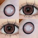 Popxstar  -1 Pair Pink Series Contact Lenses for Eyes Beauty Pupils Makeup Eye Lenses for Myopia Natural Color Lenses Blue Lenses