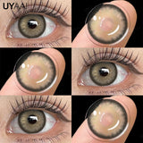 Popxstar 1 Pair Color Contact Lenses for Eyes Blue Pupils Brown Natural Lenses High Quality Green Color Eye Lens Cosmetic Colorcon