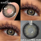 2pcs Natural Colored Contact Lenses Blue Brown Eye Contacts Lenses Gray Makeup EyesLense Yearly Green Beautiful Pupils