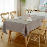 Popxstar Checkered Tablecloth Kitchen, Wedding, Holiday Table Decoration Tablecloth, Outdoor Picnic Tablecloth