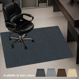 Popxstar 90x120cm Office Rolling Chair Mat Computer Gaming Chair Mat Colors Bedroom Living Room Office Swivel Chair Carpet