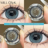 1 Pair Korean Lenses Colored Contact Lenses for Eyes Prescription Myopia Beauty Pupil Blue Eyes Large Diameter Lenses
