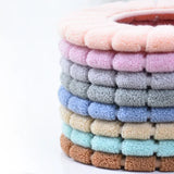 Popxstar Bathroom Toilet Seat with Handle Closestool Washable Soft Winter Warmer Mat Pad Cushion O-shape Toilet seat Bidet Covers