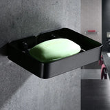 Popxstar  Soap Holder 304 Stainless Steel Soap Box Dish Plate Case Soap Rack Storage Plate Tray Bathroom Supplies Bathroom Accessories