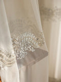 Popxstar  Luxury French style sequin tube embroidery decoration, exquisite bedroom and living room screen curtain