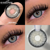 Big Eyes Black Lenses Natural Color Contact Lenses Blue Eye Lens Gray Beauty Pupil Yearly Green Colored Eyes Contacts