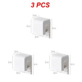 Popxstar 1-100pcs Punch-free Toothbrush Holder Wall-mounted Toothpaste Holder Storage Rack Holders Organizer Bathroom Accessories