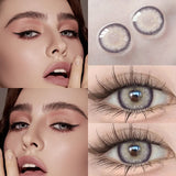 Popxstar  New Lense 1 Pair Color Contact Lenses with Natural Eye Contact Lenses Blue Brown Green Lenses Pupils Beauty Color Lens