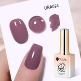 popxstar UR SUGAR 15ml Jelly Milky White Translucent Color Gel Polish Semi Permanent UV Gel Nail Art Soak Off Gel Varnish Latest Fashion