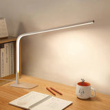 Popxstar  USB powered LED reading desk lamp with eye protection design, adjustable brightness and color change, suitable for home office a