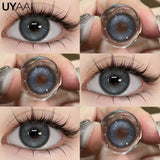 Color Contact Lenses for Eyes Brown Fashion Lenses Blue Color Eye Lenses Discounts Purple Y2K Lenses Colorcon