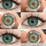 Popxstar NEW 2pcs Color Contact Lenses for Fashion Natural Cosmetic High Quality Blue Contacts Green Eye Brown Cosmetic Lenses