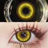 2pcs Graded Colored Contact Lenses JeweLens Anime Cosplay Softlens 14.2mm