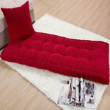 Popxstar  Long Cushion Thickening Garden Chair Cushion Solid Color Home Seat Mat Floor Cushion 55x155/55x165cm