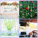 Popxstar  16 pcs Crystal Suncatcher, Colorful Suncatchers Sun Catchers Indoor Window Hanging Ornaments for Home Garden Ceiling Christmas