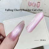 Autumn Winter Blue Black Red Glass Bead Crystal Cat Eye Gel Nail Polish New Whitening High Density Sparkling Nail