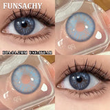 1 Pair contact lenses for eyes color eye contacts brown gray lens beautiful pupils for makeup yearly use