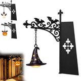 Cozy Ghost Shape Halloween Library Shelf Lanterns Cut Figurine Miniature Hanging Gifts Glowing Effect Pumpkin Figurine Decor