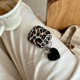 Korean Leopard Print Headphone Case For Apple Airpods Pro 3 4 2 Pro Cover Silicone Cute Headset Cases For Airpod Pro2 Funda Capa