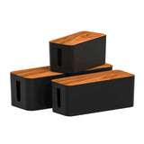 Popxstar Cable Management Box, Cable Management Kit for Power Strip to Hide Wires, Cord Organizer Boxes, for Home and Office
