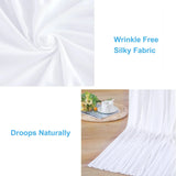 Popxstar 2PCS Sage green Backdrop Curtain for Party Wedding Wrinkle Free Photo Curtains Backdrop Drapes Fabric Decoration for Baby Shower
