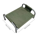 All-Season Moisture-Proof Breathable Dog House Comfortable Portable Dogs Elevated Dog Bed Portable Folding Camping Beds