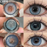 2PCS Contact Lenses for Eyes Korean Lens High Quality Natural Pupils Blue Contact Lens Cosmetics Brown Lens Fast Shipping