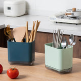 Popxstar  Kitchen Drain Chopsticks Cage Multifunctional Spoon Fork Chopstick Storage Holder Box Simple Household Kitchen Tableware Storage
