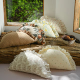 New Cotton Dumpling Pillow for Kids Room Decor Side Sleeping Cushion for Infants Head Protection Children Anti-Collision Pillow