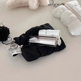 Popxstar Small Change Storage Bag Hand-held Bag Multifunctional Lipstick Makeup Bag Pouch Portable Storage Travel Essentials Key Case