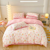 Popxstar  100% Cotton Duvet Cover Comforter cover Floral Style Bedding Quilt Cover housse de couette Bedclothes Bedspread 150x200 220x240