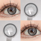 1 Pair Color Contact Eye Color Lenses Makeup Natural Brown Lens Cosmetics Gray Eyes Lenses Woman Makeup Blue Beauty Con