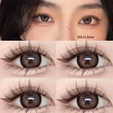 Popxstar  1 Pair Natural Colored Lenses for Eyes withchron baby Black Eyes Contacts Lens Beauty Pupil Yearly Use Fast Shipping