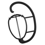 Popxstar  Detachable and portable plastic hanging wig holder for organizing wig storage, head cover, hat support frame