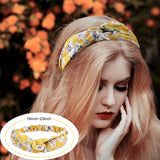 Popxstar New print Knot Women Headband Vintage Hairband Girls Headwear Leopard Headband Hair Accessories dress Gift hair ties scrunchie