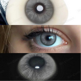 Popxstar 1 Pair Colorcon Colored Contact Lenses with Degree Myopia Lenses Blue Eye Lenses High Quality Natural Contact Lenses