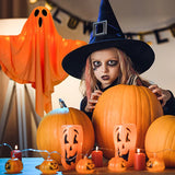 Popxstar Halloween Party LED Glow Ghost Home Indoor Outdoor Decoration Supplies 2024 Haunted House Bar Hanging Horror Props with Lights