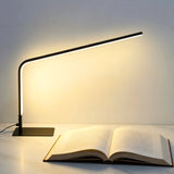 Popxstar  USB powered LED reading desk lamp with eye protection design, adjustable brightness and color change, suitable for home office a