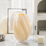 Creative Candy shape glass vase Living room home decor Hydroponic flower vase office study restaurant cafe hotel