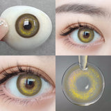 1 Pair Korean Color Contact Lenses with Natural Eye Contact Lenses Blue Brown Green Lenses Pupils Beauty Color lens