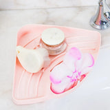 Popxstar  Kitchen Sink Corner Drain Basket Shelf Fruit Vegetable Drain Basket Sink Drain Rack Sponge Holder Organizer Kitchen Accessories