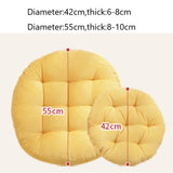 Popxstar Inyahome Round Cushions Meditation Large Floor Pillow for Kids and Adults Cushion for Floor Seating Yoga Living Room Office