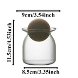 Popxstar  Coffee Bean Storage Jar Retro Sealed Food Grade Glass Coffee Powder Preservation Large Capacity Storage Bottle