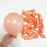 Popxstar  5/10/12/18inch Retro White Sand Balloon Pink Coffee Sage Green Ballon Birthday Party Decoration Baby Shower Globos Wedding Decor