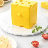 Popxstar Cheese Keeper Container Airtight Food Storage Containers With Lid Large Capacity Slice Cheese Holder Refrigerator Odor