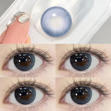 1 Pair Korean Color Contact Lenses For Eyes Natural Myopia Prescription Beauty Pupil Student Cosmetics Free Shipping