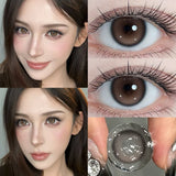 New 1 Pair Natural Colored Pupils for Eyes Soft High Quality Brown Lenses Soft Brown Beautiful Pupil