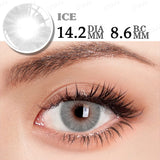 Popxstar 【1*contacts Lenses+1*tweezers+1*lenses Case】 Contacts Pupil Natural Contact Lenses For Eyes Yearly Cosmetic Contacts Lenses