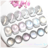 Popxstar  7ml Water Light Cat Magnetic Gel Nail Polish Colored Glass Bead Effect Transparent Soak Off UV Gel LED Nail Art Varnish