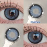 Popxstar  2PCS Halloween Myopia Contact Lenses Cosplay Colored Contact Lenses Prescription Lens Natural Pupils Eye Color Lenses
